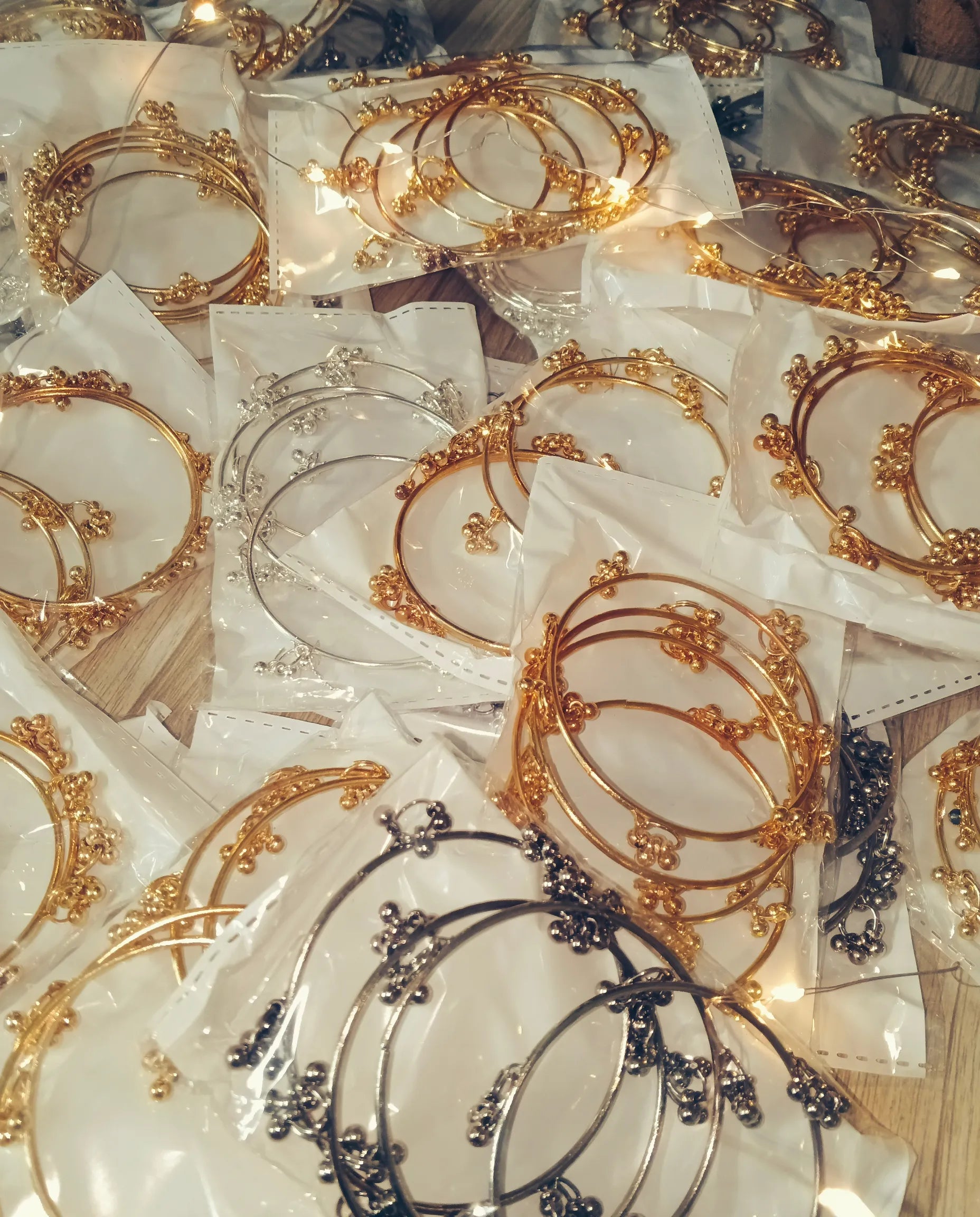 Viral Kashmiri Silver Ghungroo Bangle Set (4 Pcs)